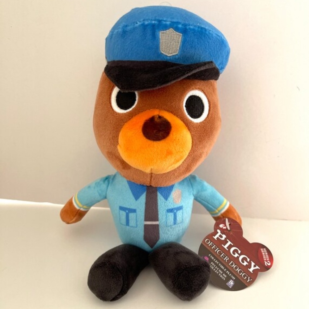 Roblox Piggy Series 2 Collectible 8” Plush Officer Doggy New With Tags